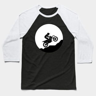 Motocross rider Baseball T-Shirt